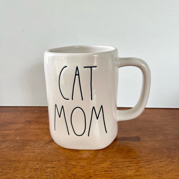 Rae Dunn Cat Mom Coffee Mug, Artisan Collection by Magenta - Picture 1 of 8